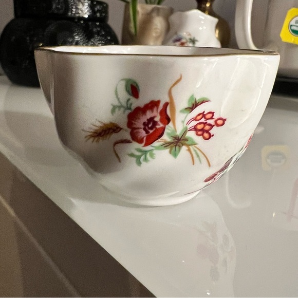 Vintage Coalport Individual Creamer and Open Sugar Bowl - Picture 8 of 13